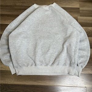 Princess Polly Women's Gray Pullover Sweatshirt Crew Neck Long Sleeve US 4